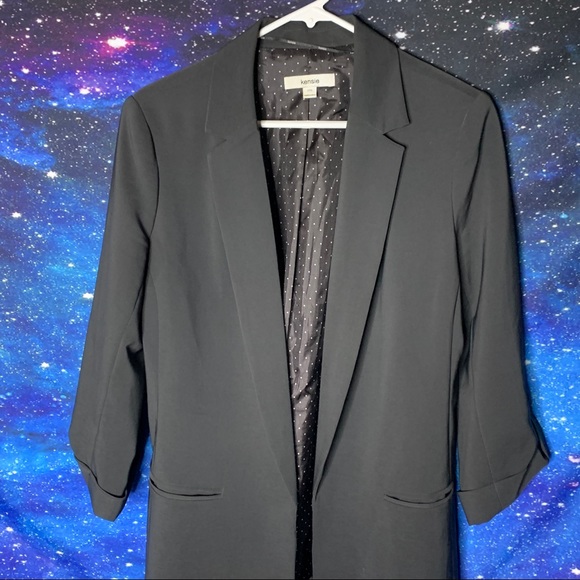 Kensie- Gray Open Front Blazer size Medium - Picture 2 of 10